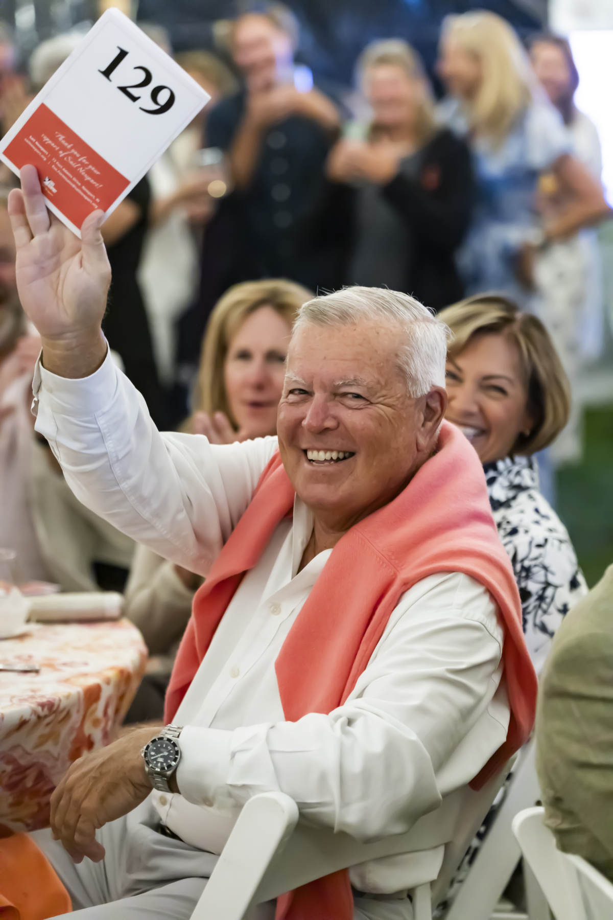 Bidding Fun at the Live Auction