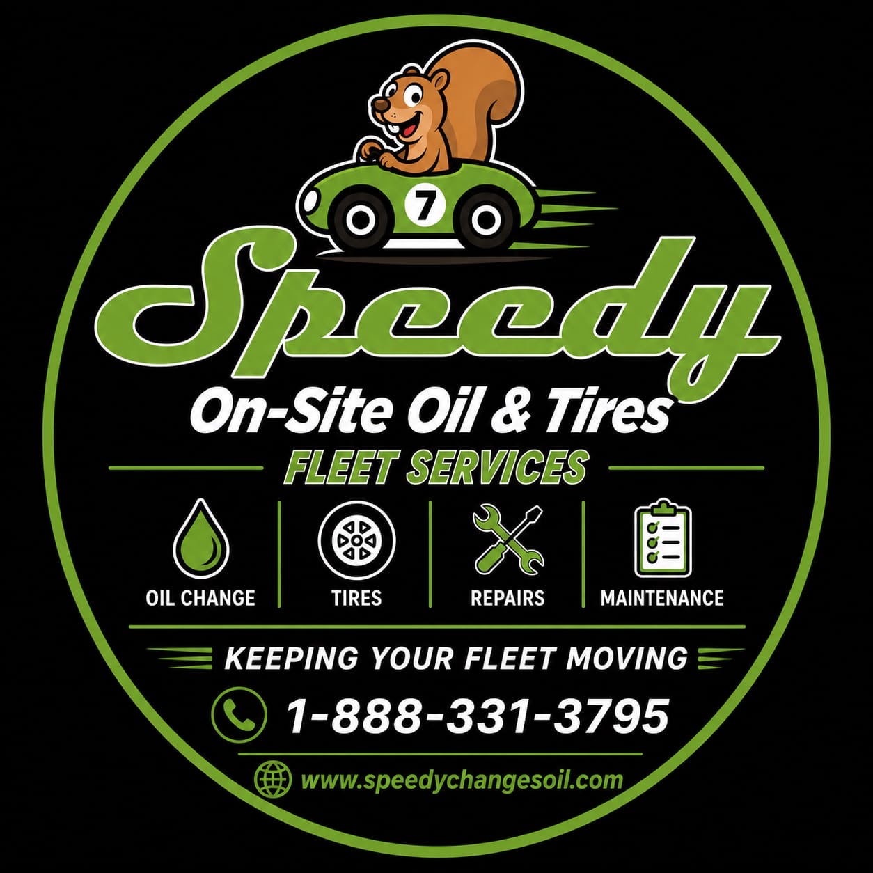 Speedy On-Site Oil & Tires