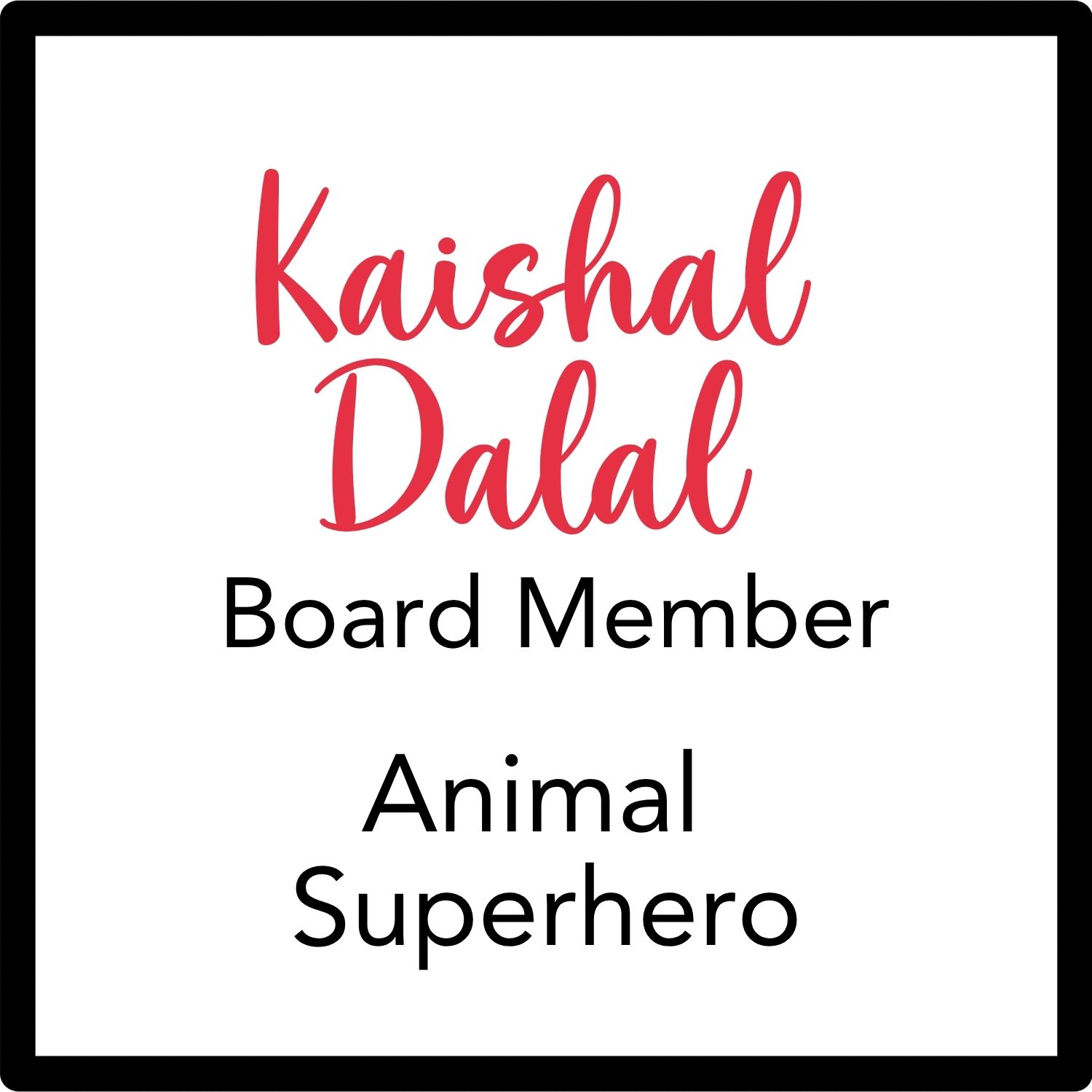 Kaishal Dalal