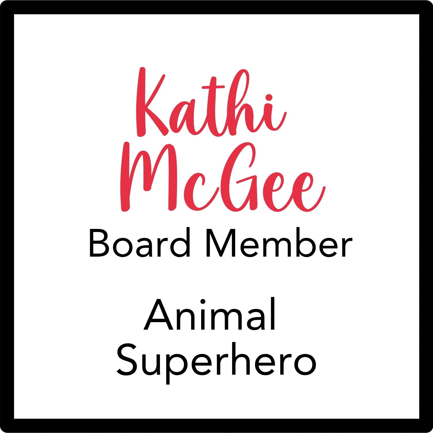Kathi McGee