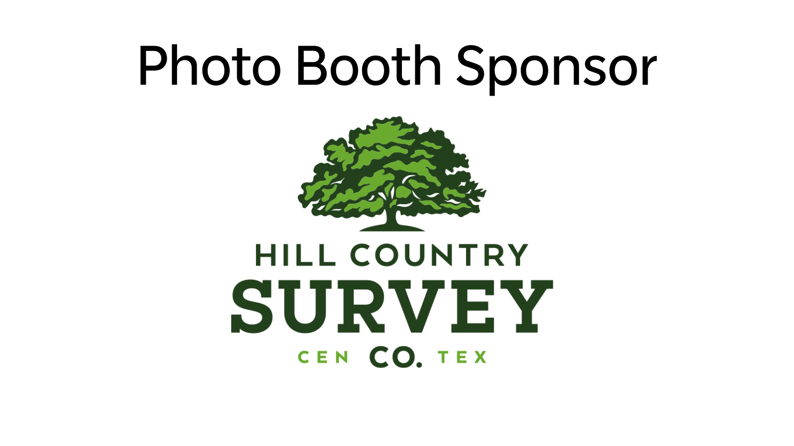Photo Booth Sponsor
