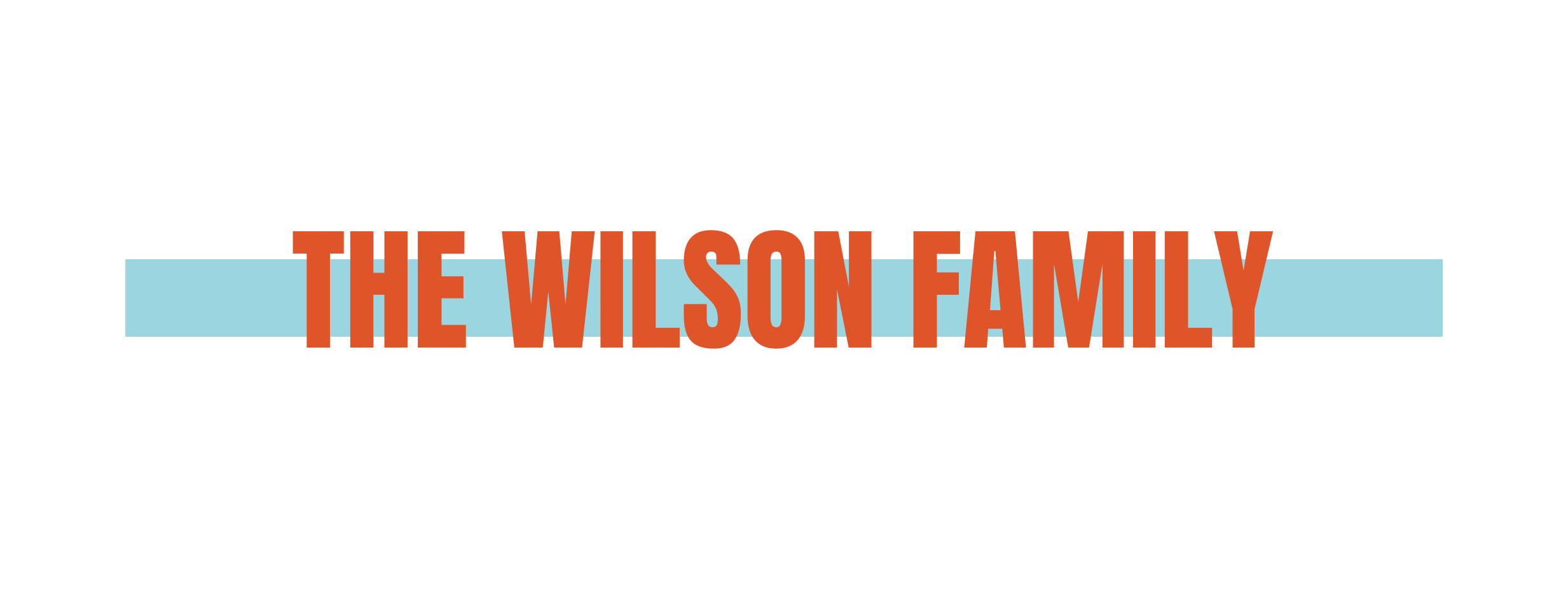 The Wilson Family