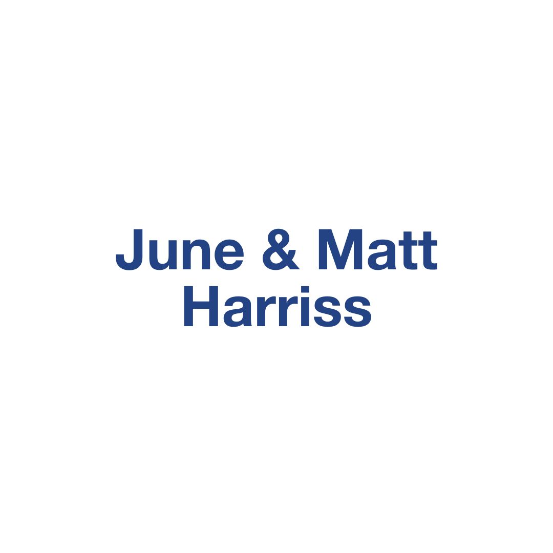 June & Matt Harriss