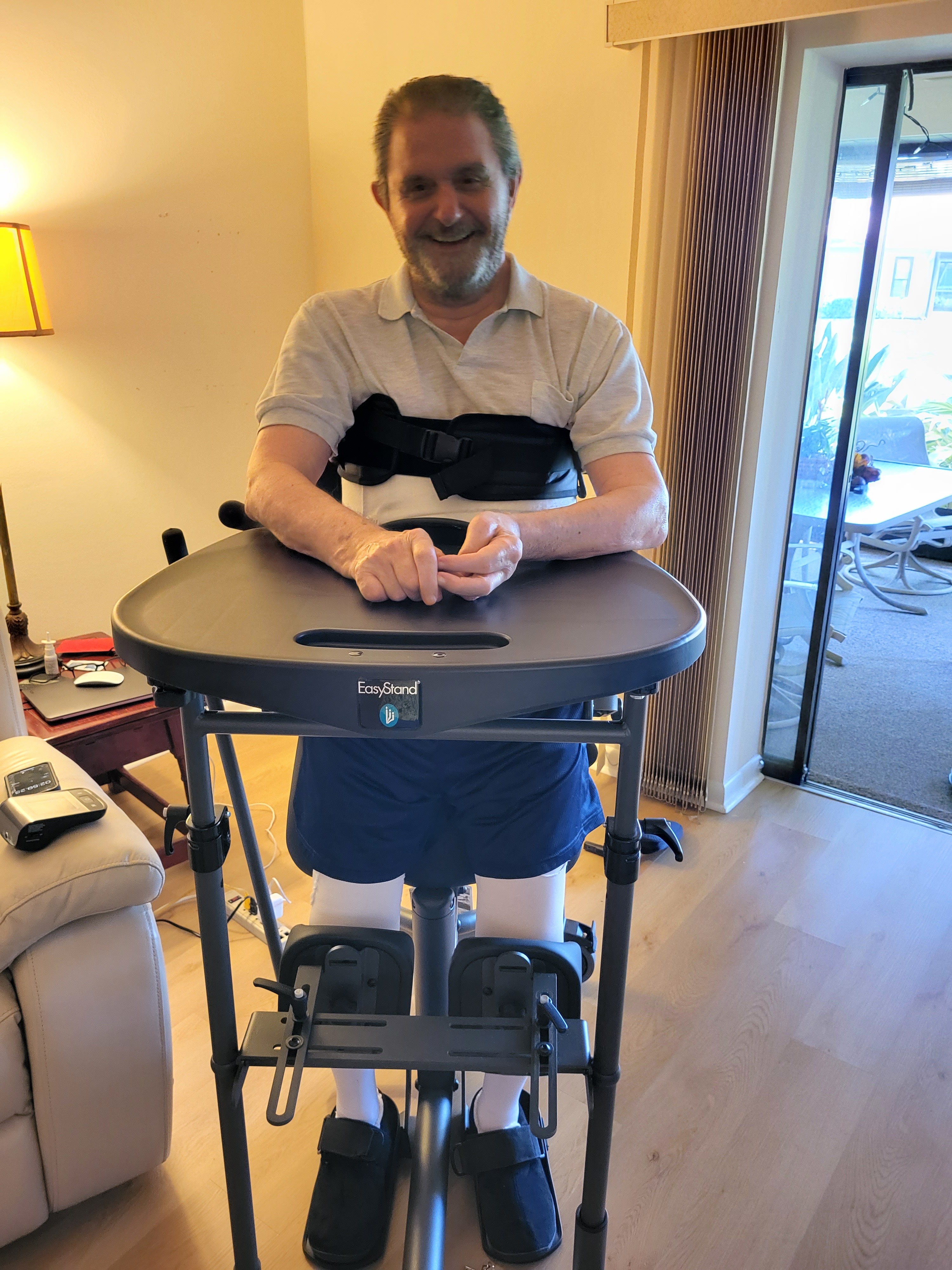 RASM Member Brian Dumas on his journey to walk again with the help of the RRCF.