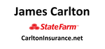 Thank you for your sponsorship James Carlton State Farm