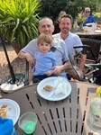 My brother Steve and his grandson