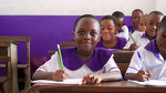 Student in class, Ghana