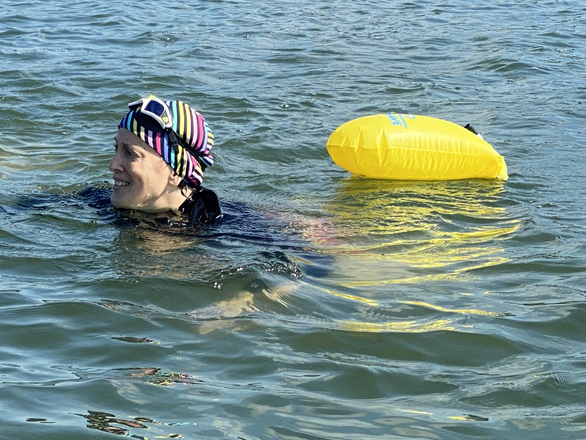 Swimming Otisco Lake 2021