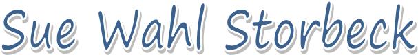 Sue Wahl Storbeck