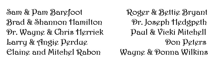 Rotarian Supporters