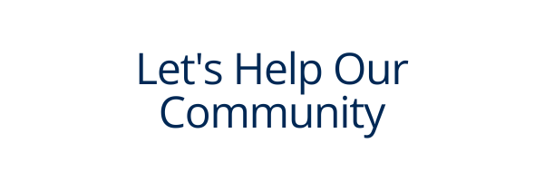 Let's Help Our Community