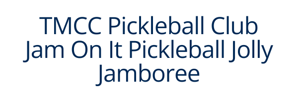  Truckee Meadows Pickleball Club