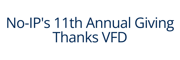 No-IP's 11th Annual Giving Thanks (Virtual) Food Drive