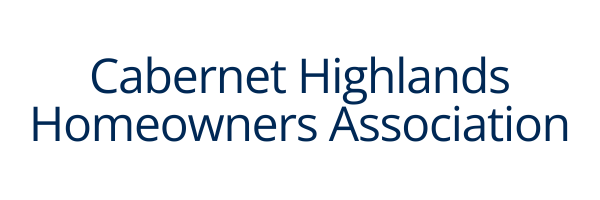 Cabernet Highlands Homeowners Association