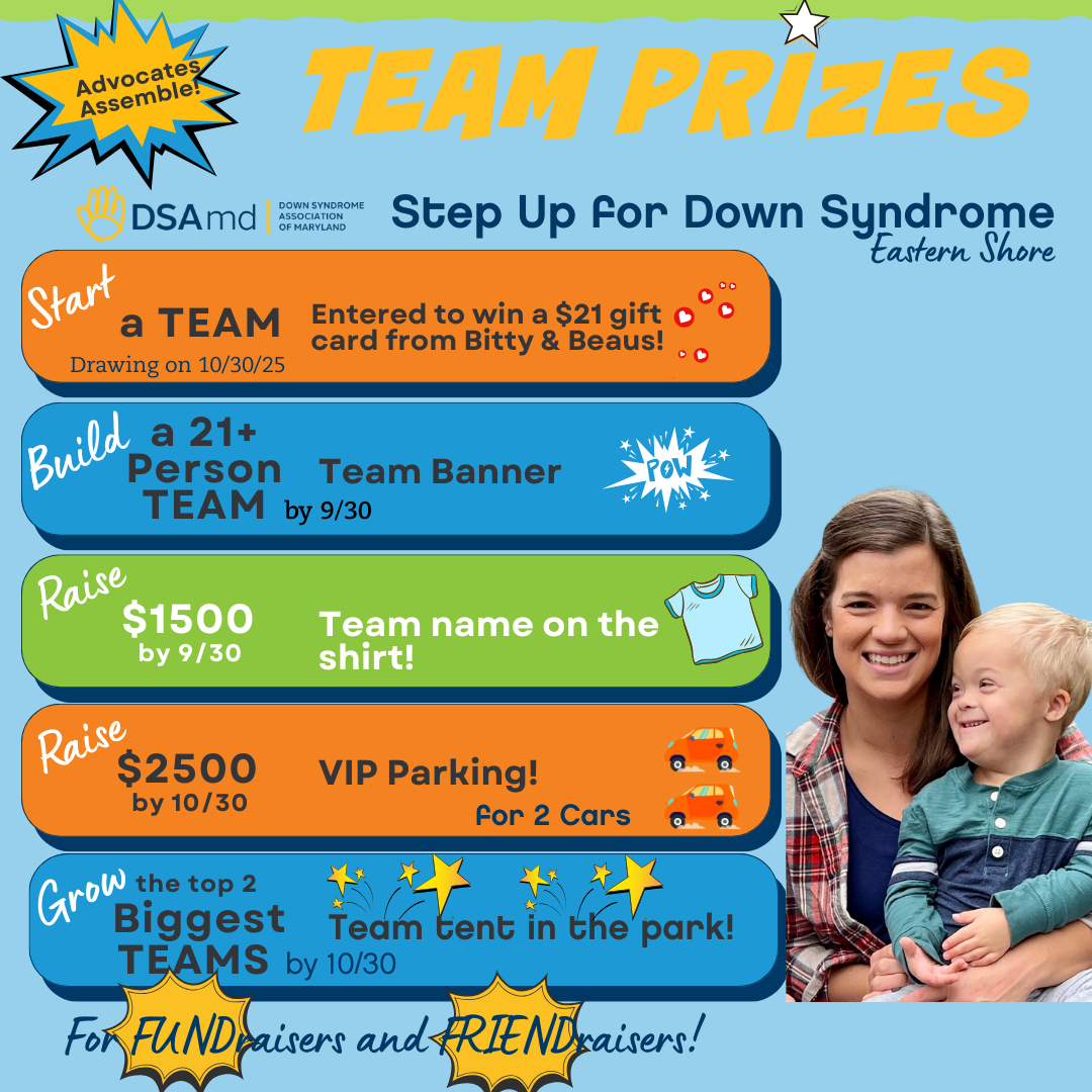 Salisbury Walk-a-Thon Team Prizes