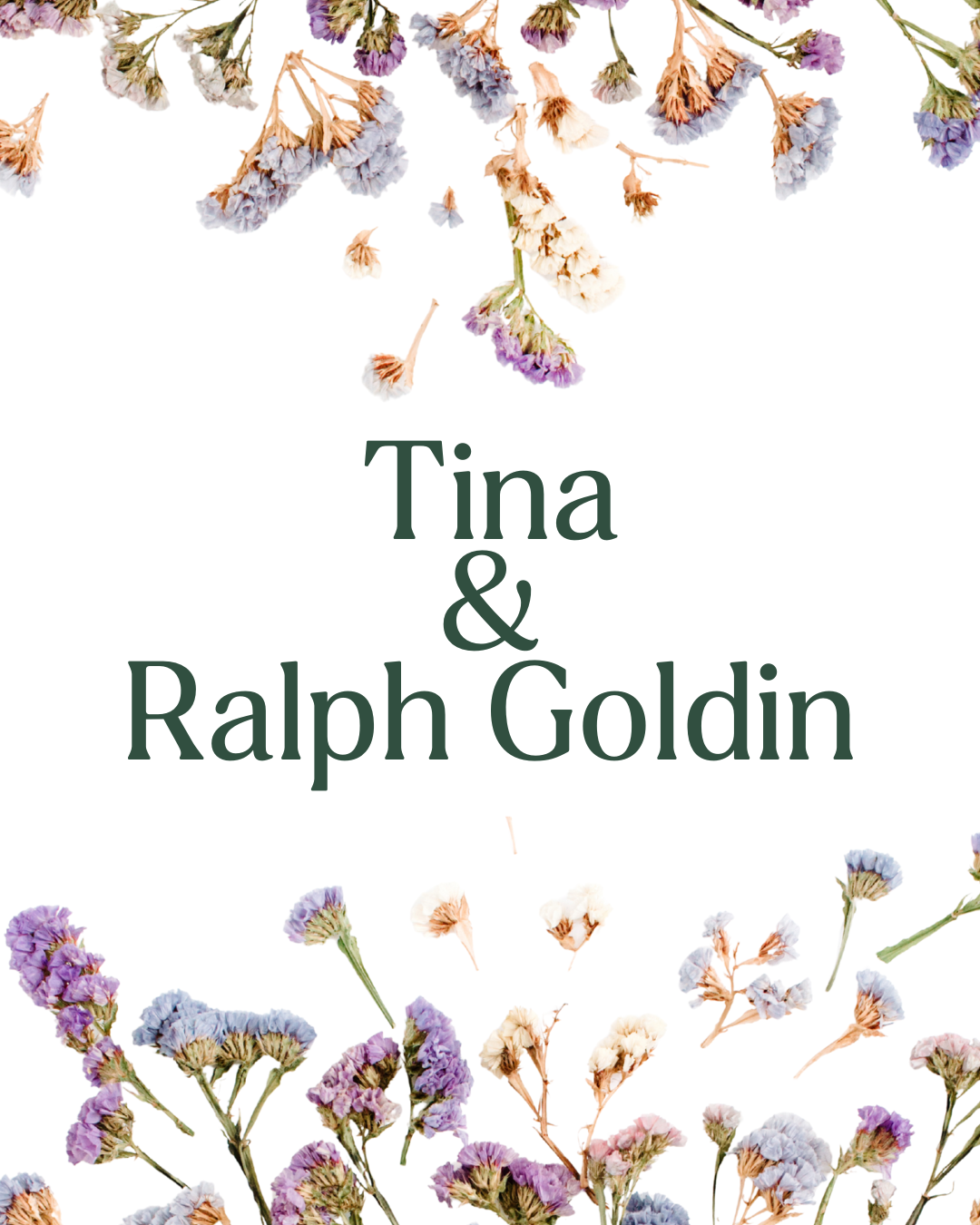 Tina & Ralph Goldin | Silver Sponsor