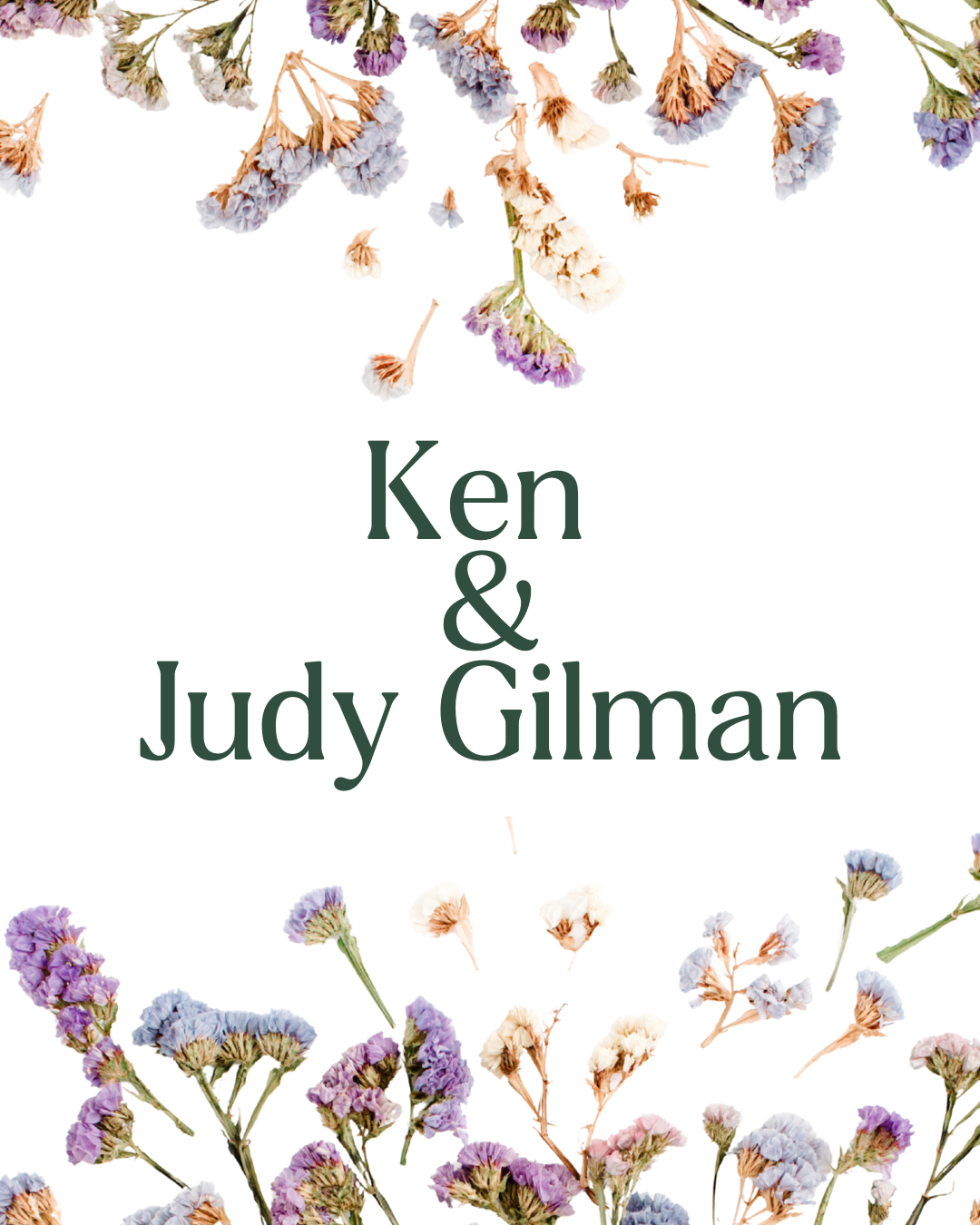 Ken and Judy Gilman | Silver Sponsor