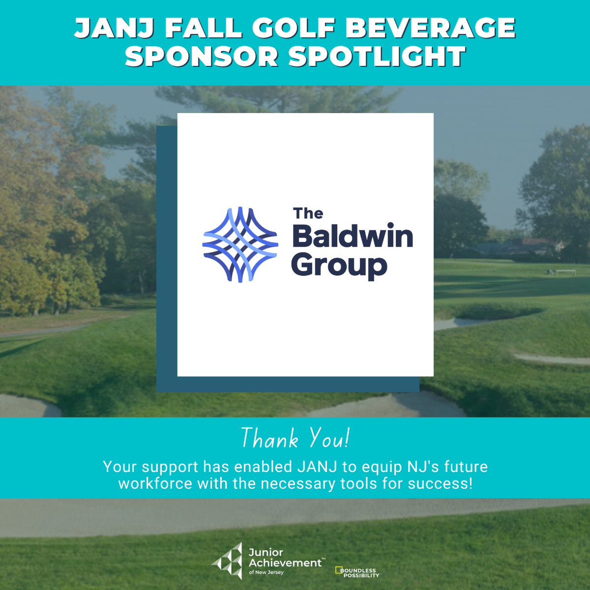 The Baldwin Group Beverage Sponsor