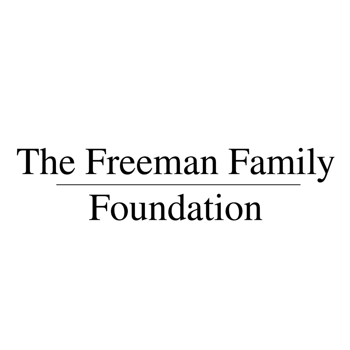 The Freeman Family Foundation