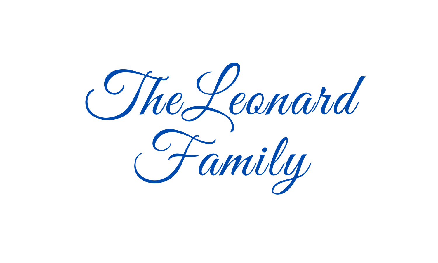 The Leonard Family