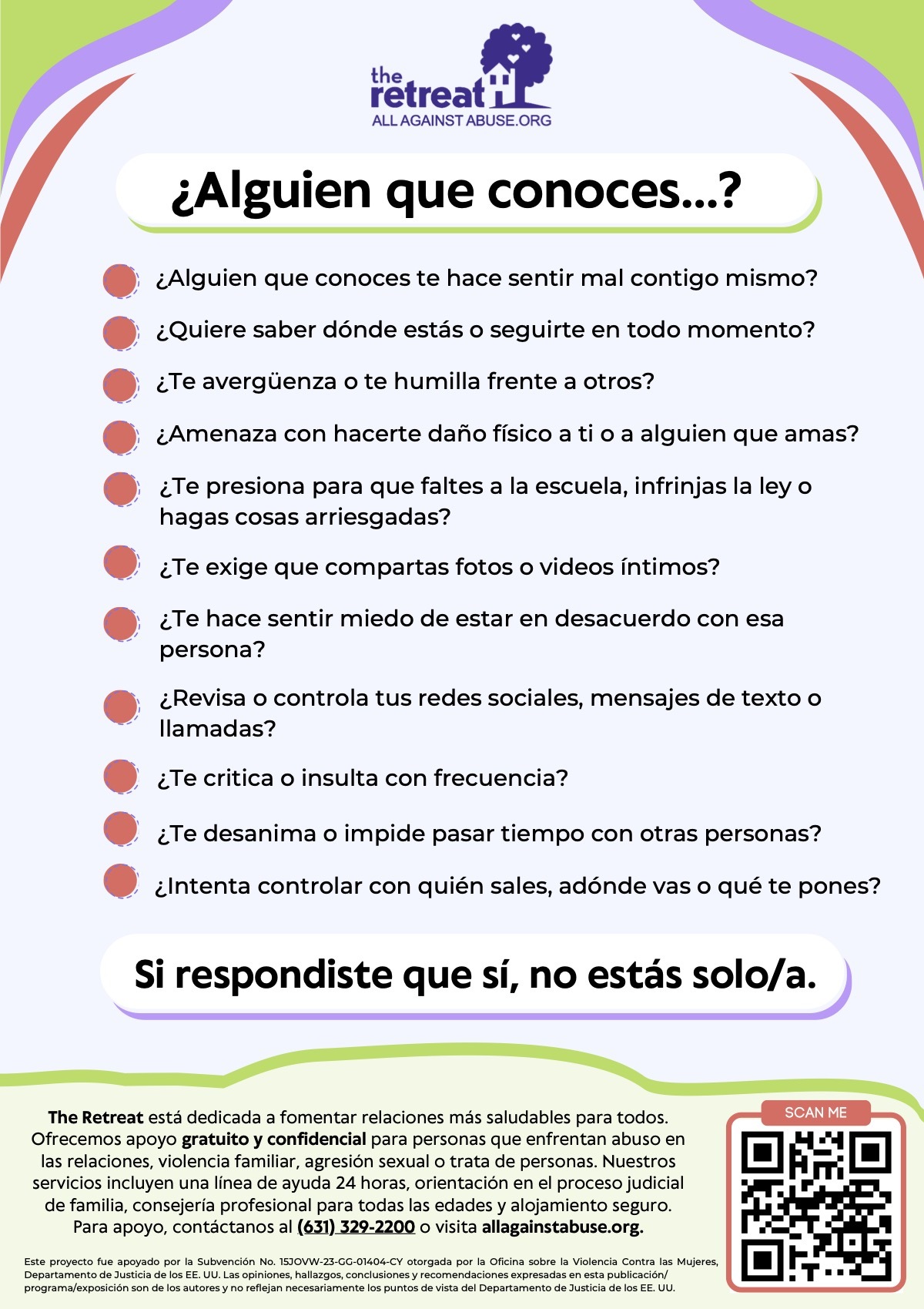 The Retreat Does Someone You Know... Spanish