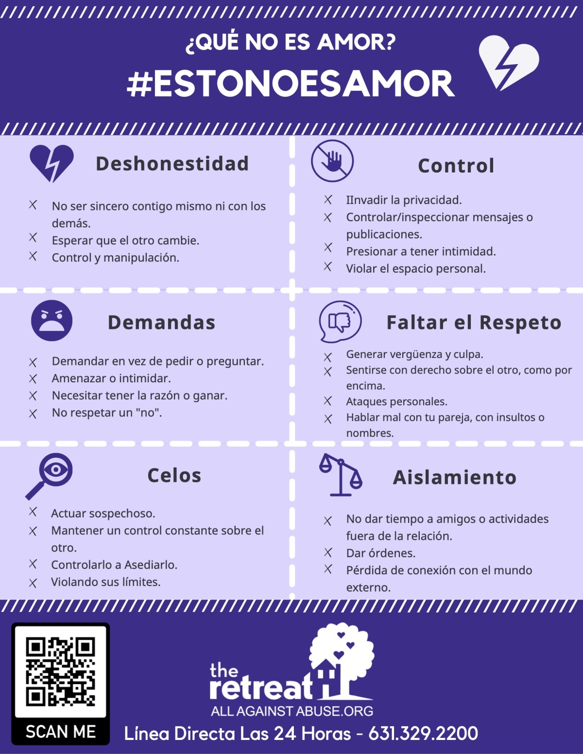 The Retreat #ThatsNotLove Spanish