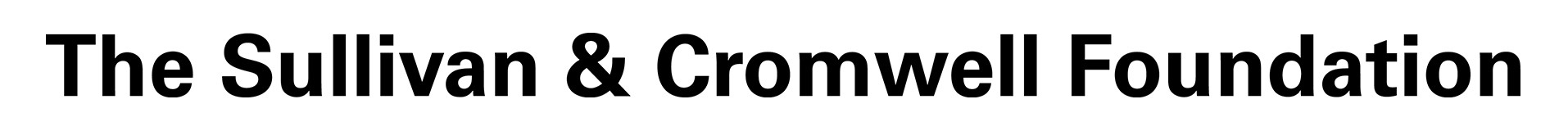 The Sullivan & Cromwell Foundation