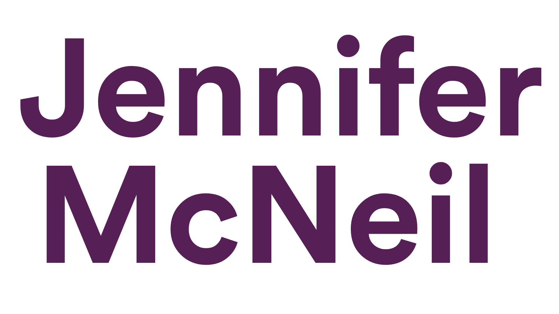 Jennifer McNeil 
