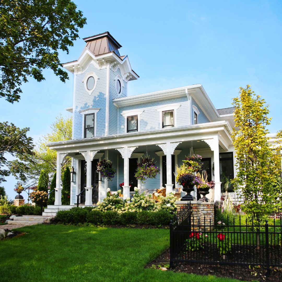 Historic Lilley Mansion in Spring Lake, Michigan