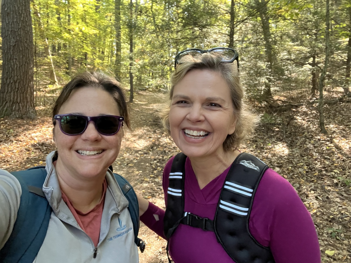 Training Hike #4: Mt. Misery (Concord, MA) with my Kili roommate Catherine - 6mi