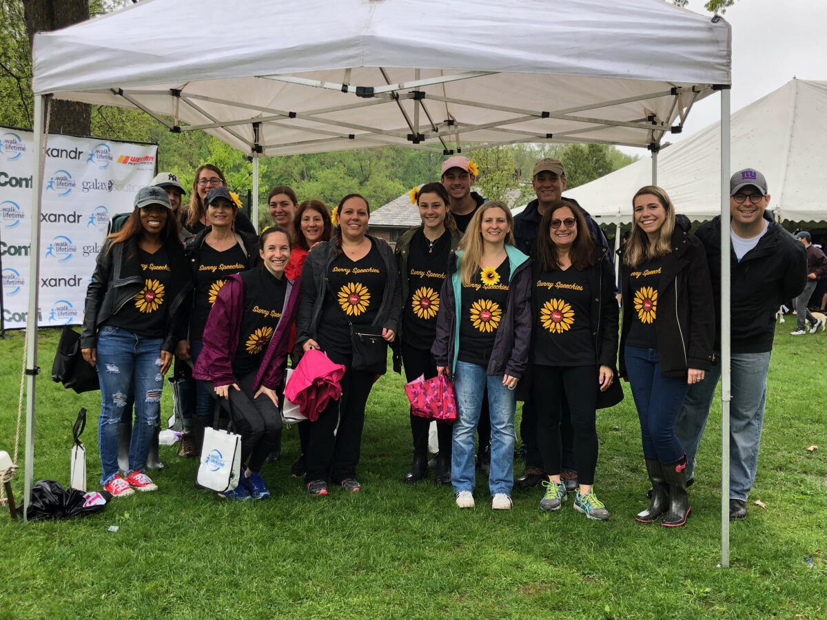 The Original Sunny Speechie Team from 2019