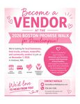 Become a Vendor at the 2026 Boston Promise Walk for Preeclampsia!