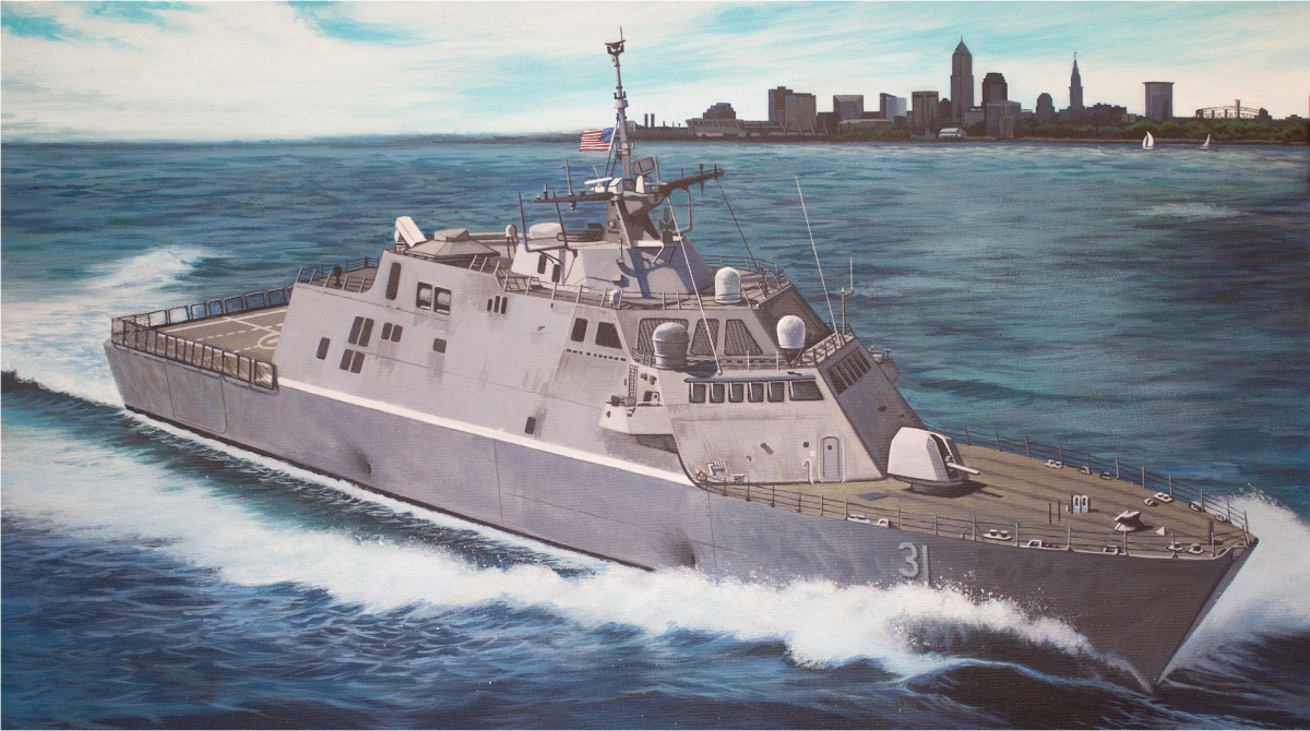 Raffle Item: "Don't Give Up the Ship" Painting