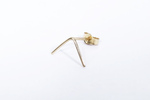 Vanessa Barcus (Talisman Fine Jewelry), V Studs (Pair)