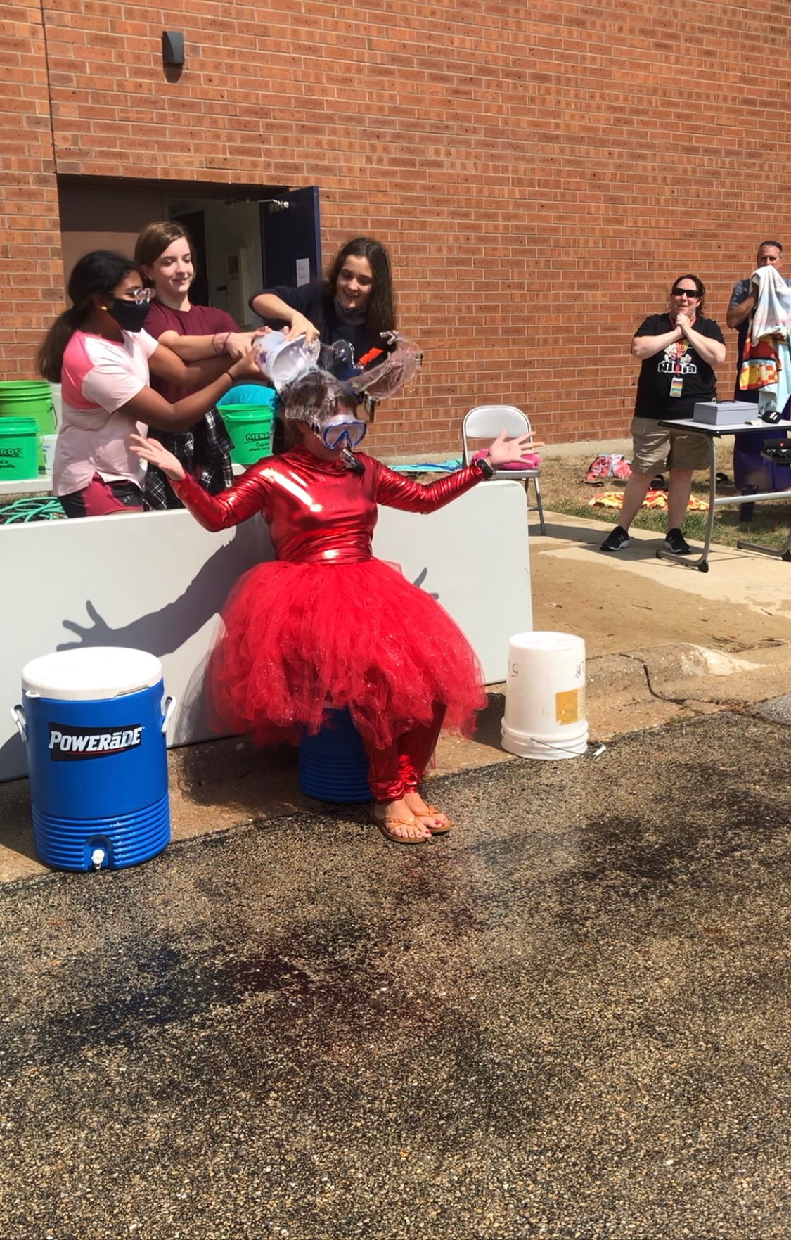 Team IPEF Douse a Teacher