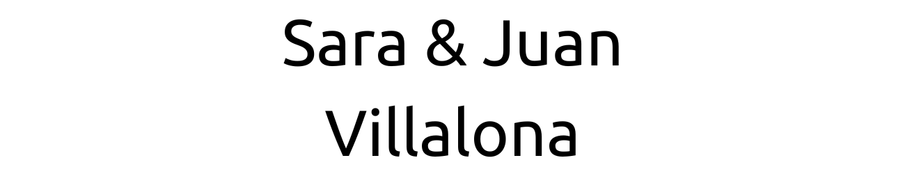 Sara & Juan Villalona