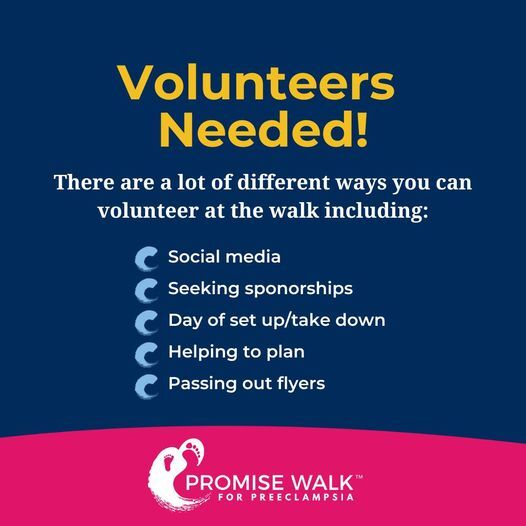 Successful walks need motivated volunteers!