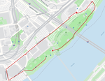 Walk Ahead 2K Course Map