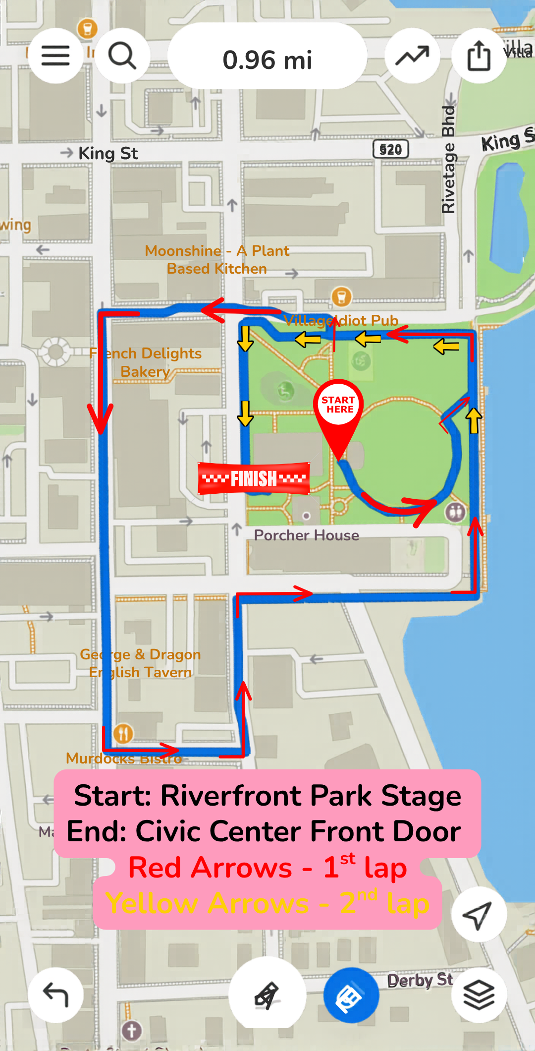Promise Walk Map