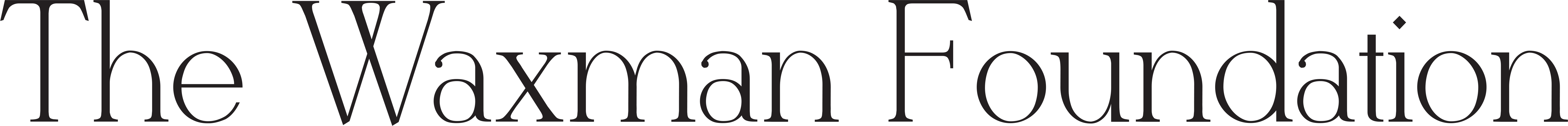 The Sol and Tina Waxman Foundation