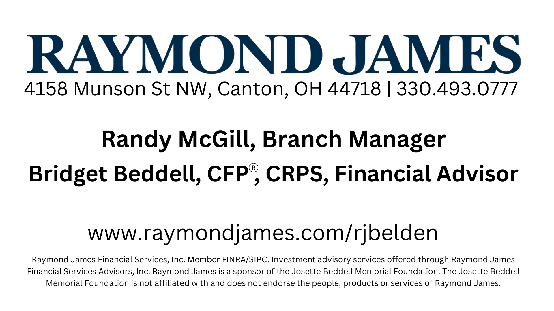 Raymond James Belden Village