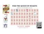 Week 6 Find the Queen of Hearts Board - Next Drawing March 28th at 7:11PM