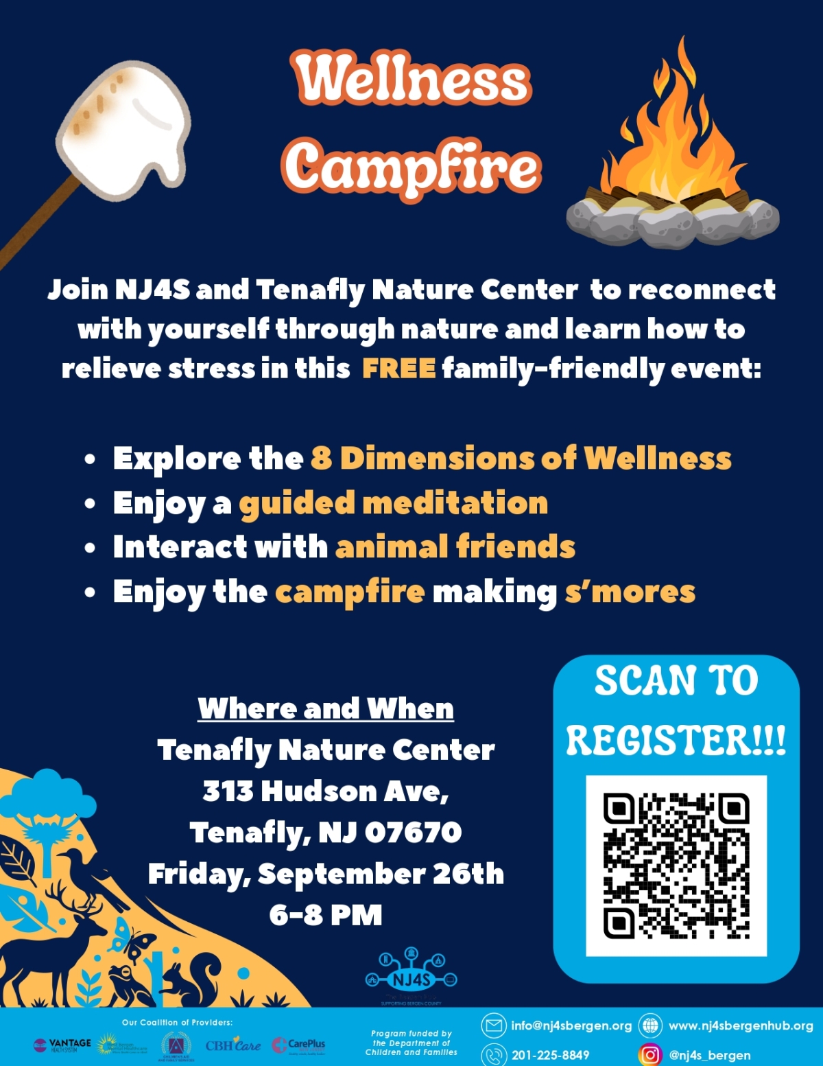 NJ4S Wellness Campfire