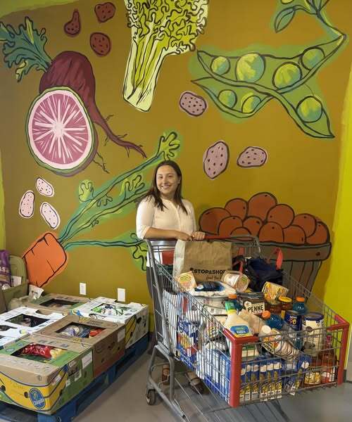 Donation from Quincy Credit Union - neighbors helping neighbors