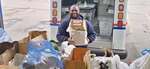 Mail carrier heroes with Stamp Out Hunger