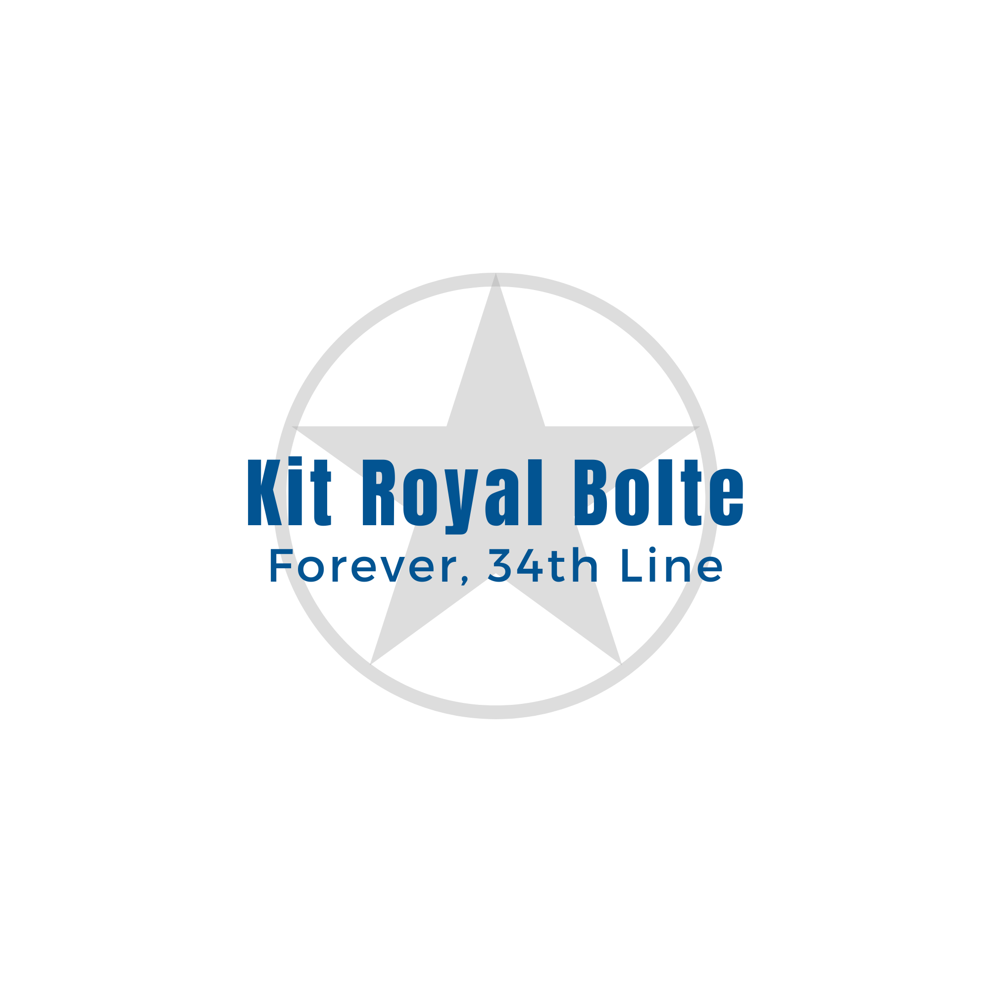Kit Royal Bolte, Forever 34th Line