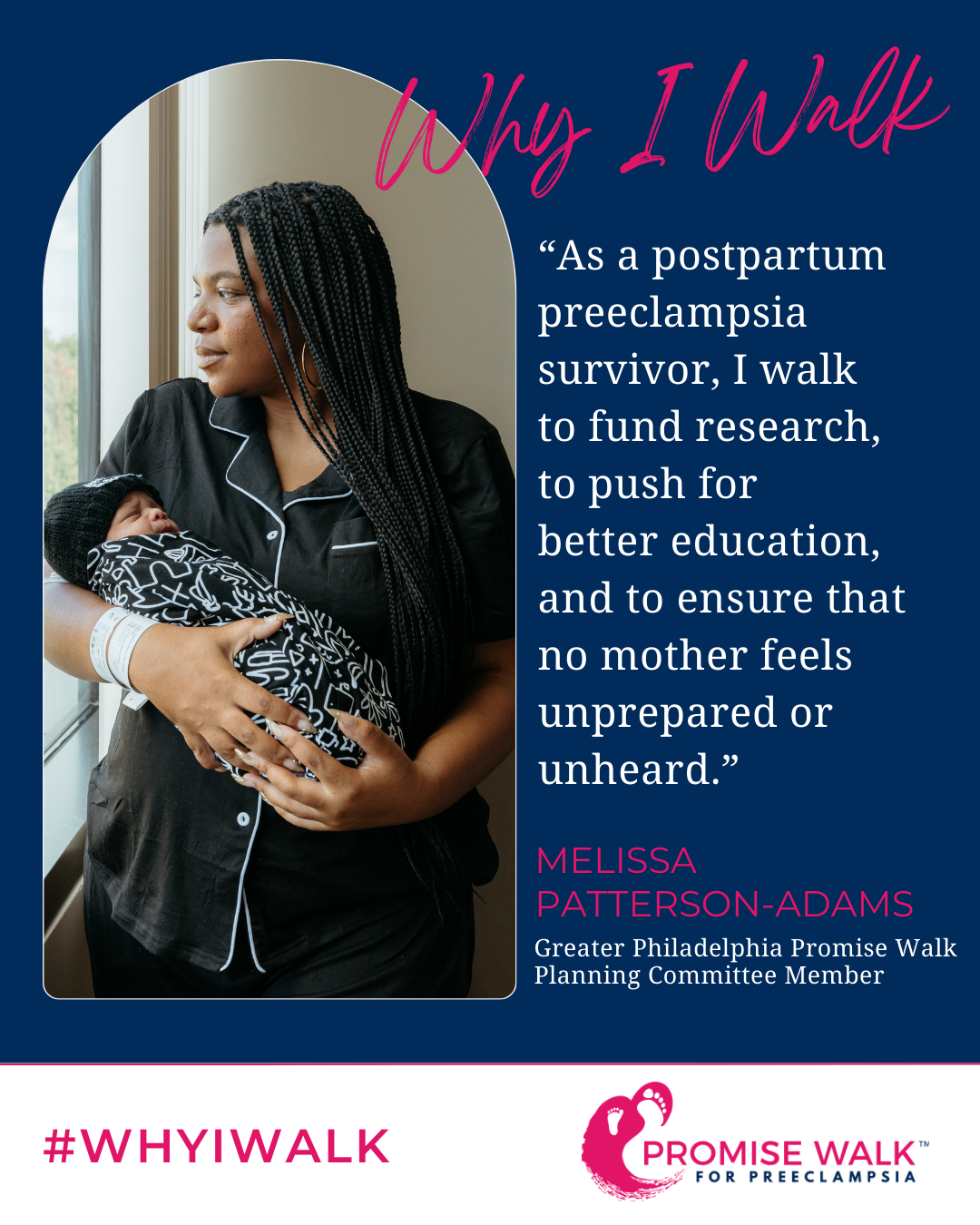 Meet Our Community Promotions Committee Member, Melissa Patterson-Adams (Postpartum Preeclampsia Survivor)