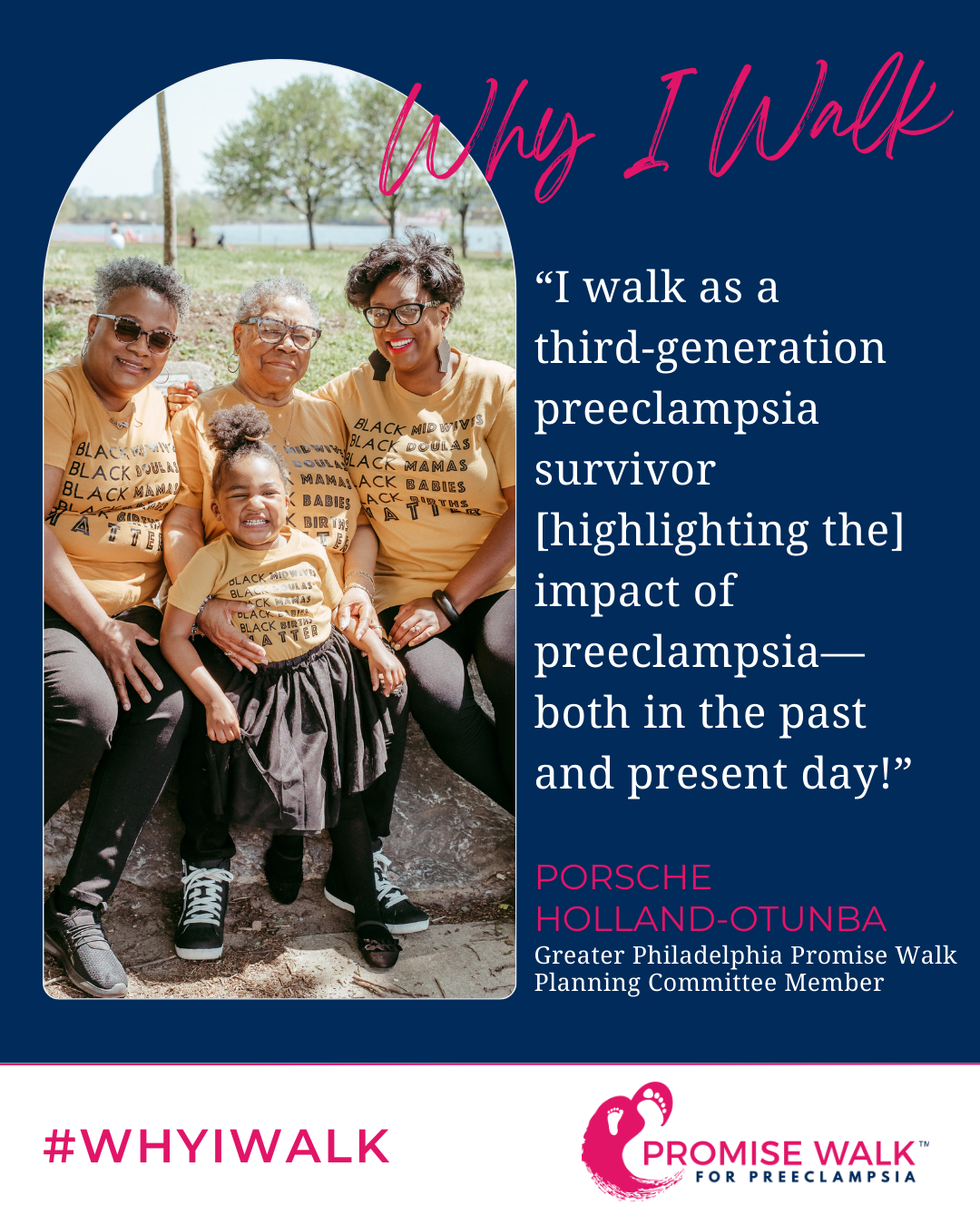 Meet Our Volunteer Coordinator, Porsche Holland-Otunba (3rd Generational Preeclampia Survivor)
