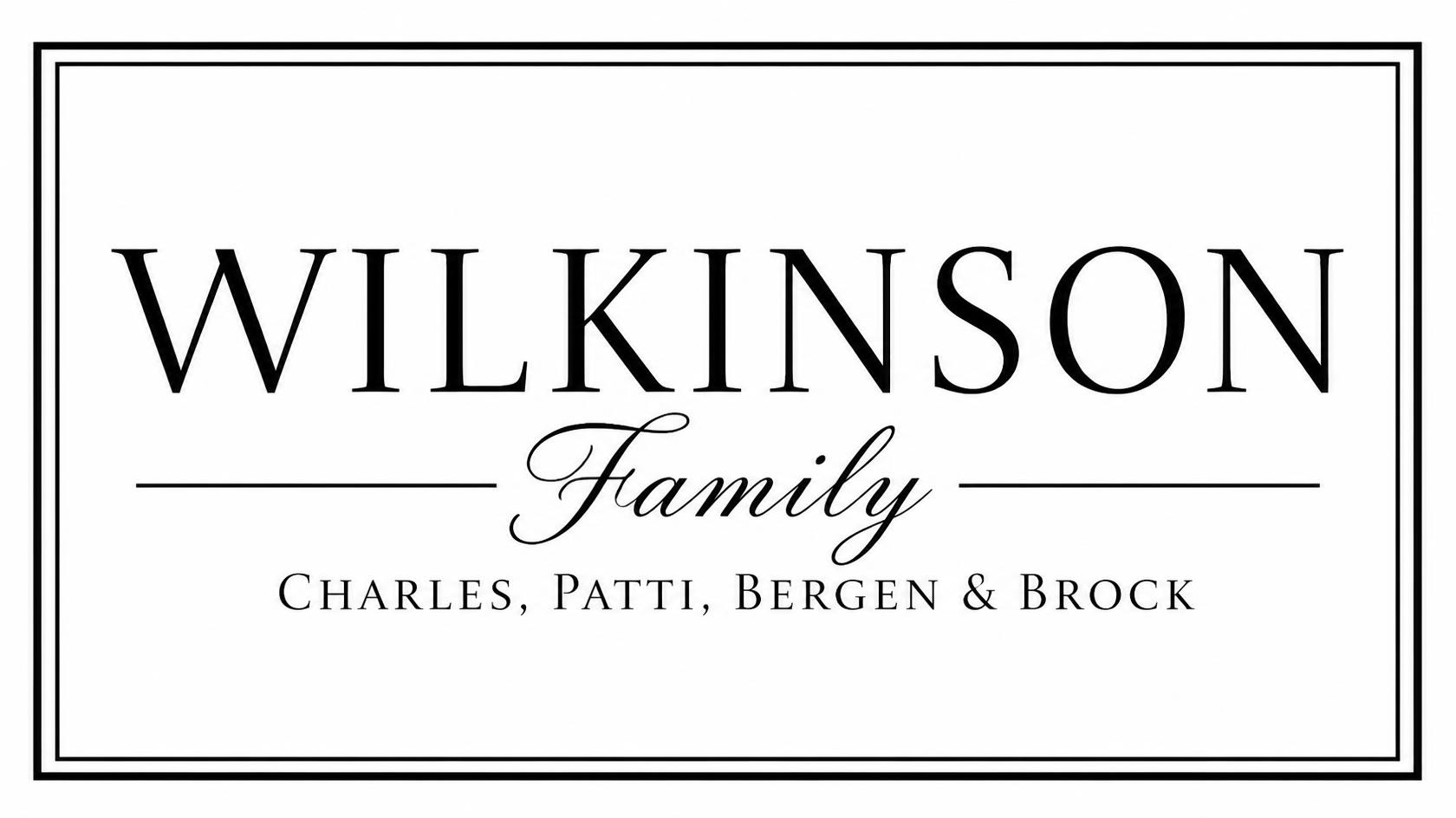 The Wilkinson Family