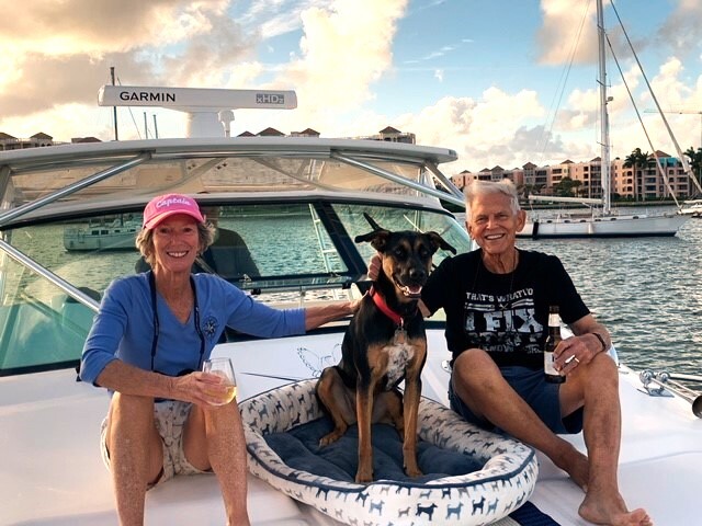 Chilling with Mom & Dad...